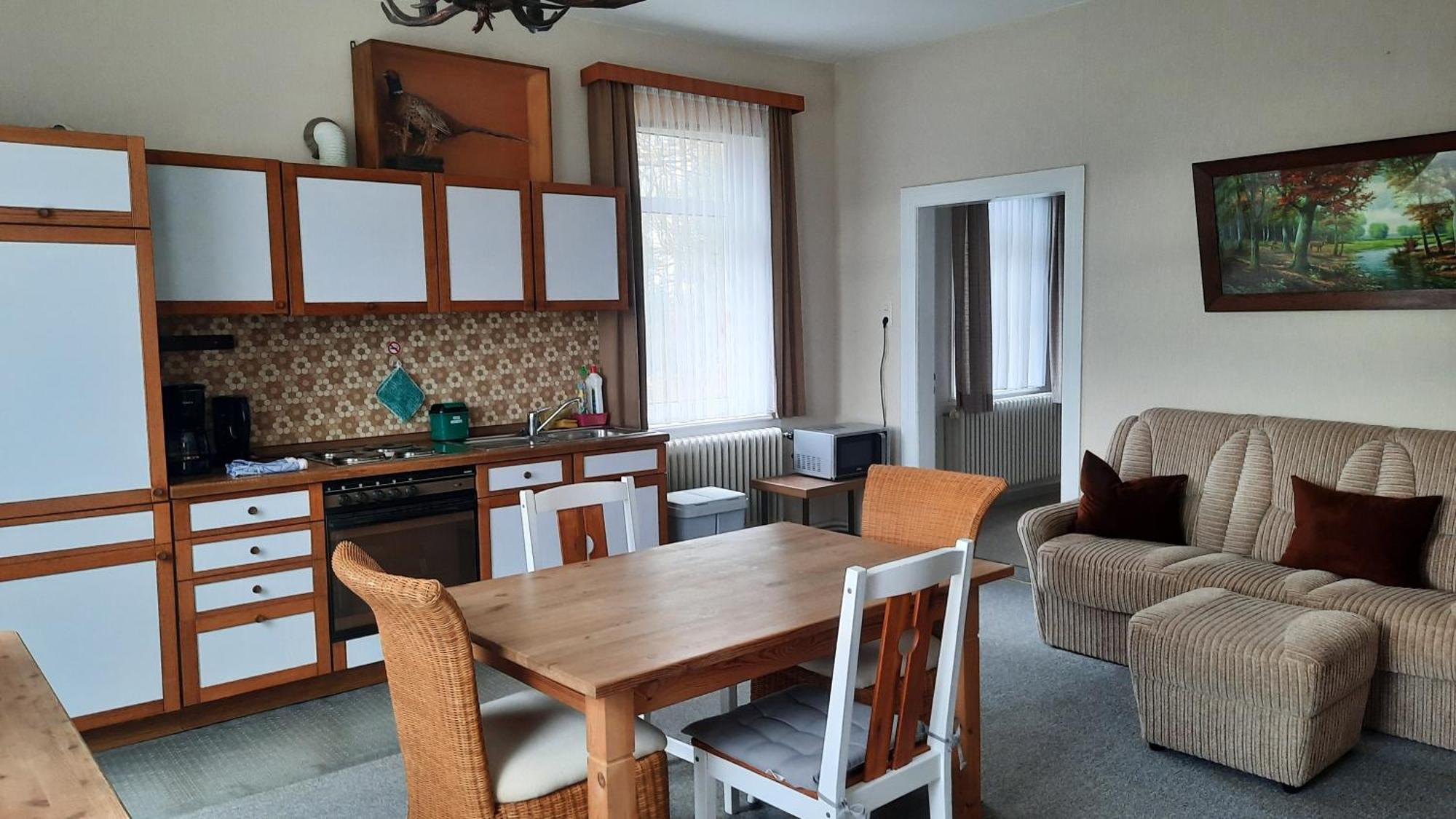 Ferienwohnung Am Wildgehege Валсроде Екстериор снимка